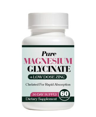 Magnesium Glycinate Capsules – High Absorption Magnesium Supplement for Sleep, Relaxation & Muscle Support
