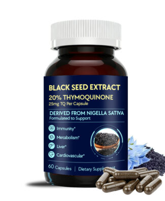 Black Seed-2 Black Seed Capsules featuring Nigella Sativa provide antioxidant protection while supporting immune wellness, metabolic balance, cardiovascular wellness and everyday vitality.
