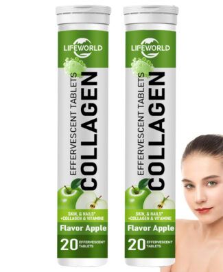 Collagen Effervescent Tablets with Collagen & Vitamins for Skin Hair & Nails