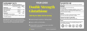 Double Strength Glutathione 1000mg Tablets provide powerful antioxidant protection while supporting cellular wellness, healthy skin appearance and beauty from within.