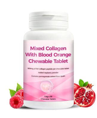 Blood Orange Collagen Chewable Tablets