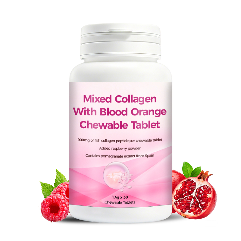 Blood Orange Collagen Chewable Tablets