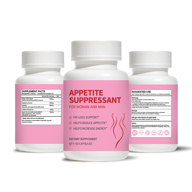 appetite suppressant weight loss capsules, green coffee bean garcinia cambogia supplement, green tea raspberry ketones weight pills, natural appetite control supplement, curb food cravings capsules, botanical metabolism support, healthy weight management wellness capsules