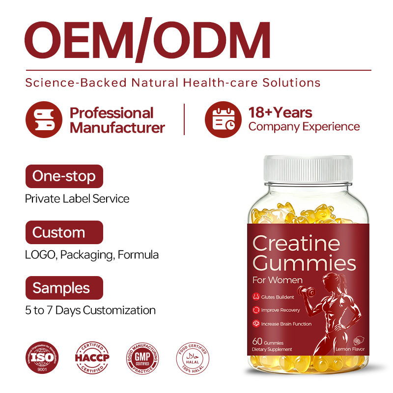 Creatine Monohydrate 3000mg Gummies With Sodium Citrate 45mg For Women - Image 3