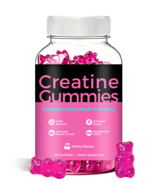 Cherry Creatine Gummies For Muscle Performance & Recovery
