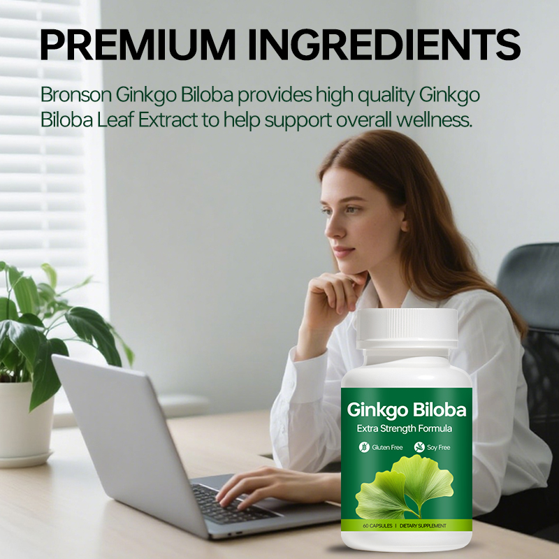 Ginkgo Biloba Lion's Mane Softgels - Image 5