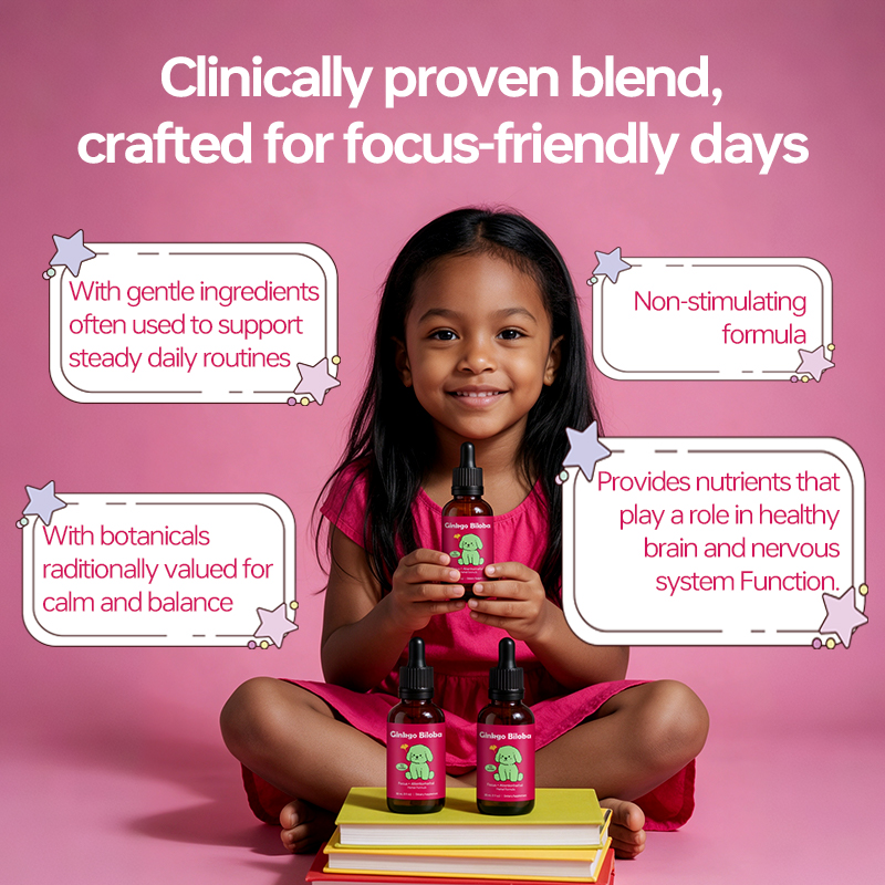 Ginkgo Biloba Drops for kids - Image 3