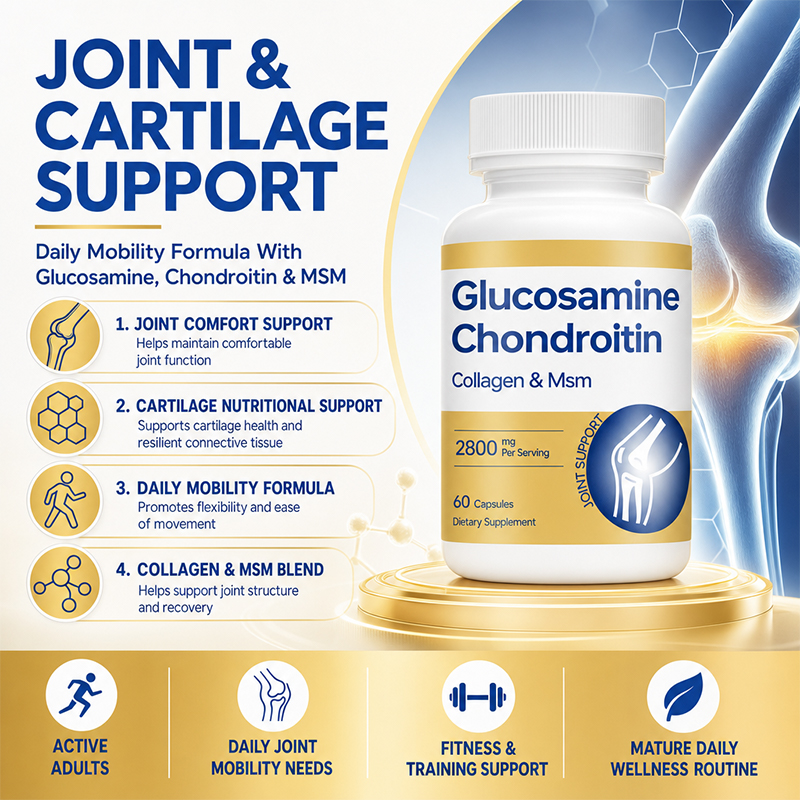 Glucosamine Chondroitin MSM & Collagen Capsules - Image 4