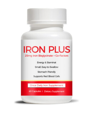 Iron Plus 25mg Iron Bisglycinate Capsules