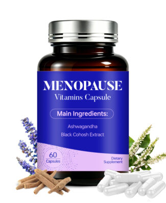 Menopause Vitamins Capsules With Ashwagandha Black Cohosh