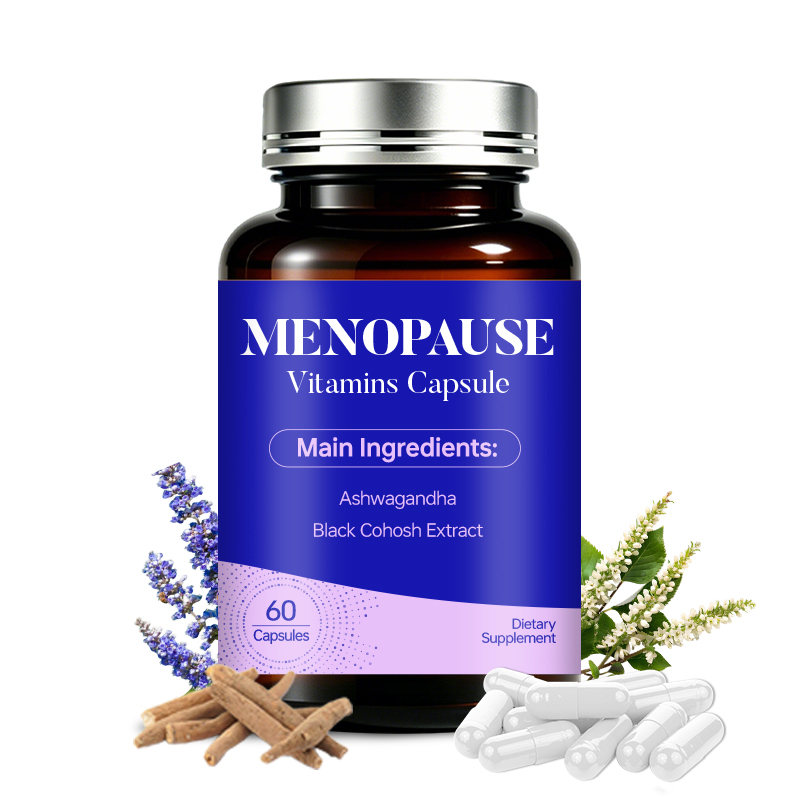 Menopause Vitamins Capsules With Ashwagandha Black Cohosh