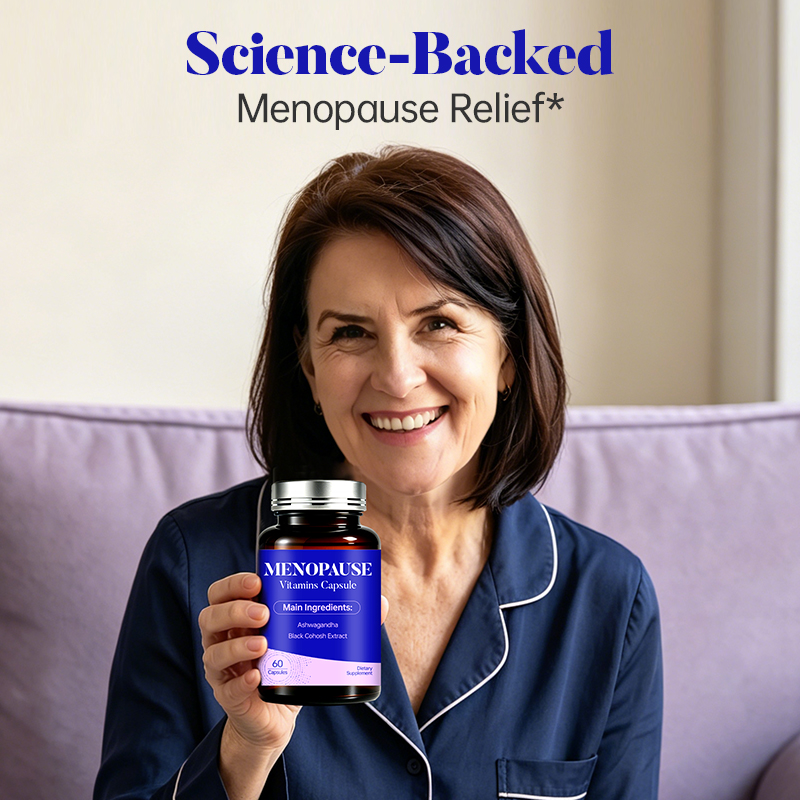 Menopause Vitamins Capsules With Ashwagandha Black Cohosh - Image 3