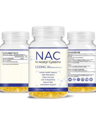 NAC N-Acetyl-Cysteine 1200mg Softgels