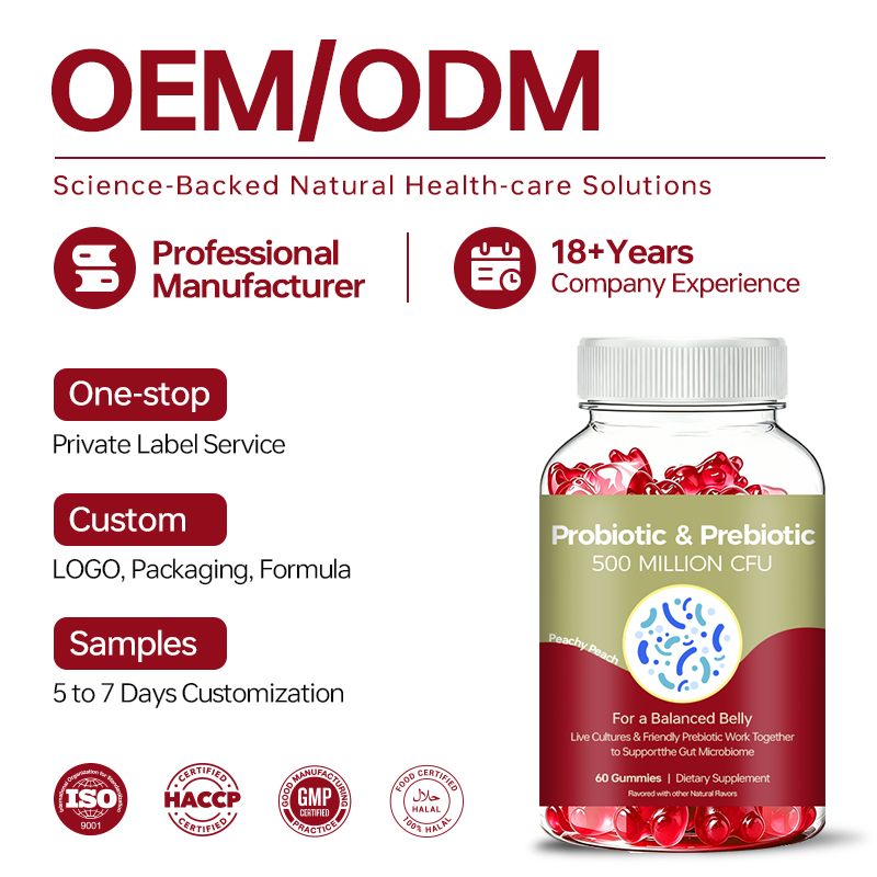 Probiotic Prebiotic Gummies for Gut Health - Image 2