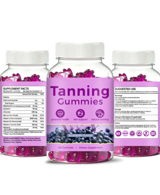 Blueberry Tanning Gummies