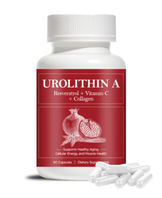 Liposomal Urolithin A Capsules With Resveratrol Vitamin C & Collagen