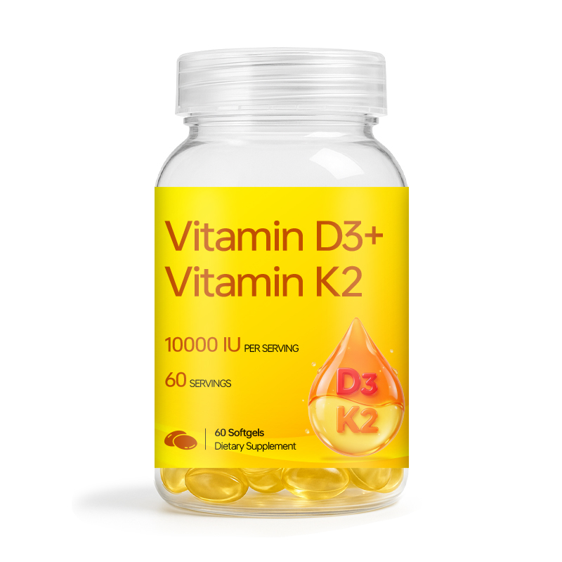Vitamin D3 K2 10000 IU Per Serving Softgels
