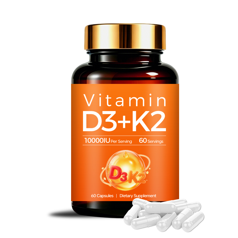 Vitamin D3 K2 Capsules 10000 IU Per Serving