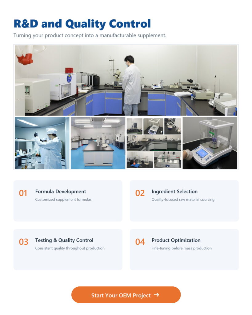 OEM Supplement Manufacturer