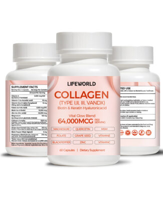 14 in 1 Marine Collagen Peptides Capsules With Biotin Keratin and Hyaluronic Acid Developed for beauty and wellness supplement brands, this 14-in-1 formula combines marine collagen peptides with biotin, keratin, hyaluronic acid, and other ingredients as specified in the final formulation. The convenient capsule format offers a practical option for brands expanding their beauty nutrition product portfolio. We support B2B customers with OEM and ODM services, including product specification review, private label development, customized label artwork, and packaging options. Ingredient quantities, serving size, allergen information, and available quality documentation can be confirmed before production. Key Product Features Marine collagen peptides-based beauty supplement Formulated with biotin, keratin, and hyaluronic acid 14-in-1 formula, subject to verified ingredient composition Convenient capsule dosage form Private label and custom packaging options OEM and ODM support for supplement brands and distributors Contact our team to discuss your target market, required specifications, packaging preferences, and order quantity.