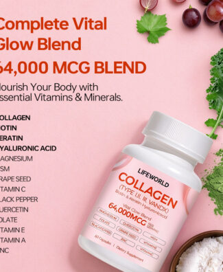 Collagen Capsules-7 14 in 1 Marine Collagen Peptides Capsules With Biotin Keratin and Hyaluronic Acid Developed for beauty and wellness supplement brands, this 14-in-1 formula combines marine collagen peptides with biotin, keratin, hyaluronic acid, and other ingredients as specified in the final formulation. The convenient capsule format offers a practical option for brands expanding their beauty nutrition product portfolio. We support B2B customers with OEM and ODM services, including product specification review, private label development, customized label artwork, and packaging options. Ingredient quantities, serving size, allergen information, and available quality documentation can be confirmed before production. Key Product Features Marine collagen peptides-based beauty supplement Formulated with biotin, keratin, and hyaluronic acid 14-in-1 formula, subject to verified ingredient composition Convenient capsule dosage form Private label and custom packaging options OEM and ODM support for supplement brands and distributors Contact our team to discuss your target market, required specifications, packaging preferences, and order quantity.