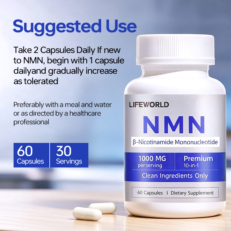 NMN 1000mg Capsules 10 In 1 Supplement OEM ODM - Image 2