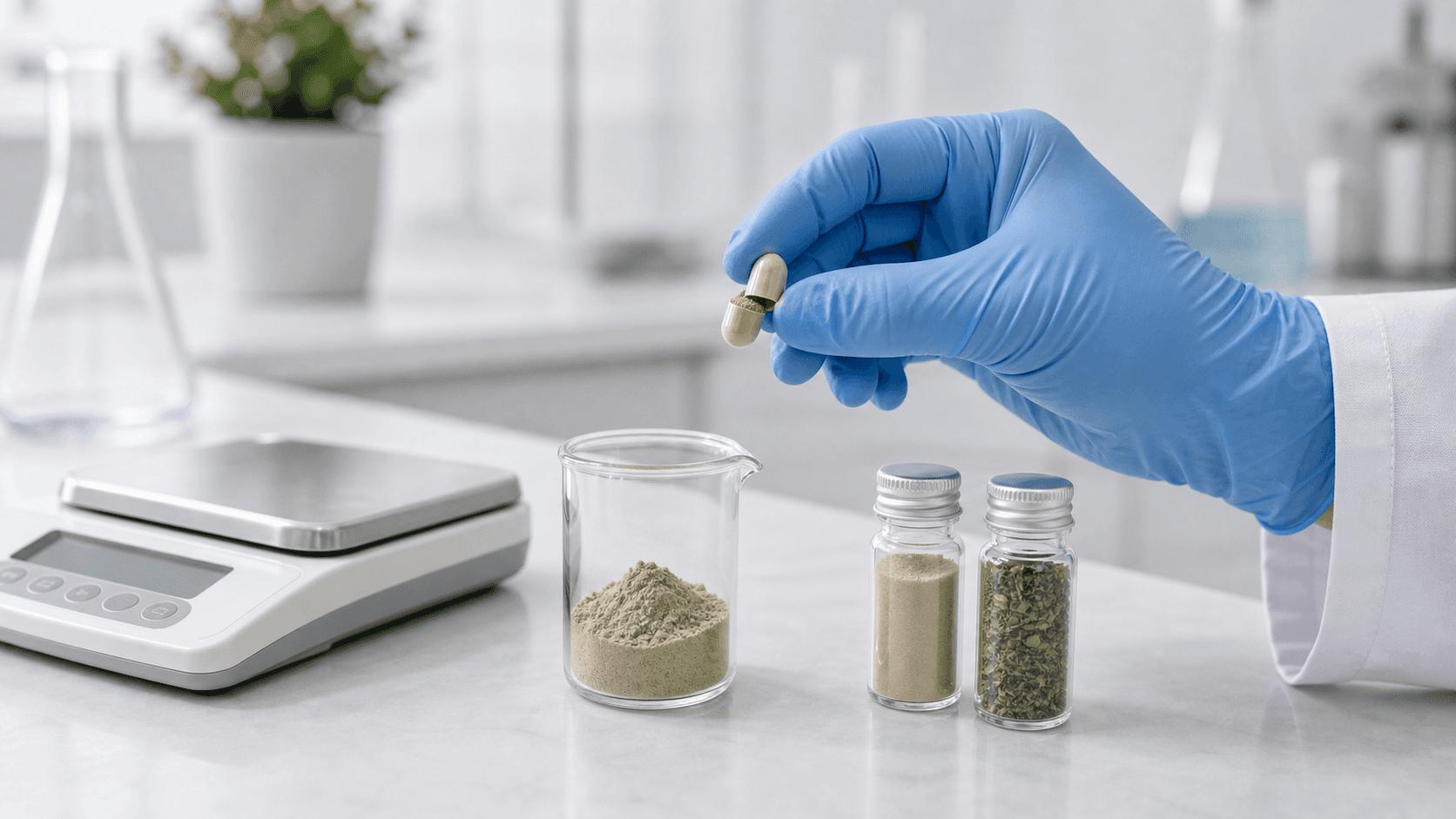 OEM supplement manufacturing process from formula development to private label packaging